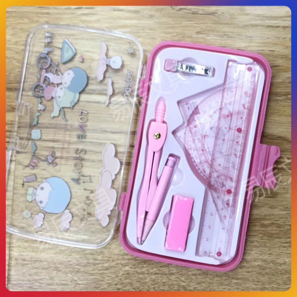 

Set kompas/set penggaris matematika/set kompas sekolah