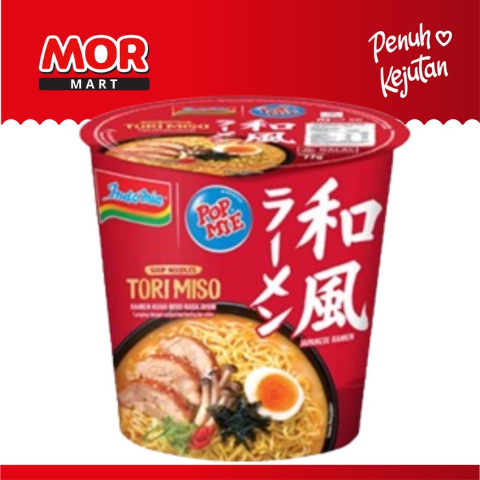 

POP MIE Tori Miso Ramen 70gr