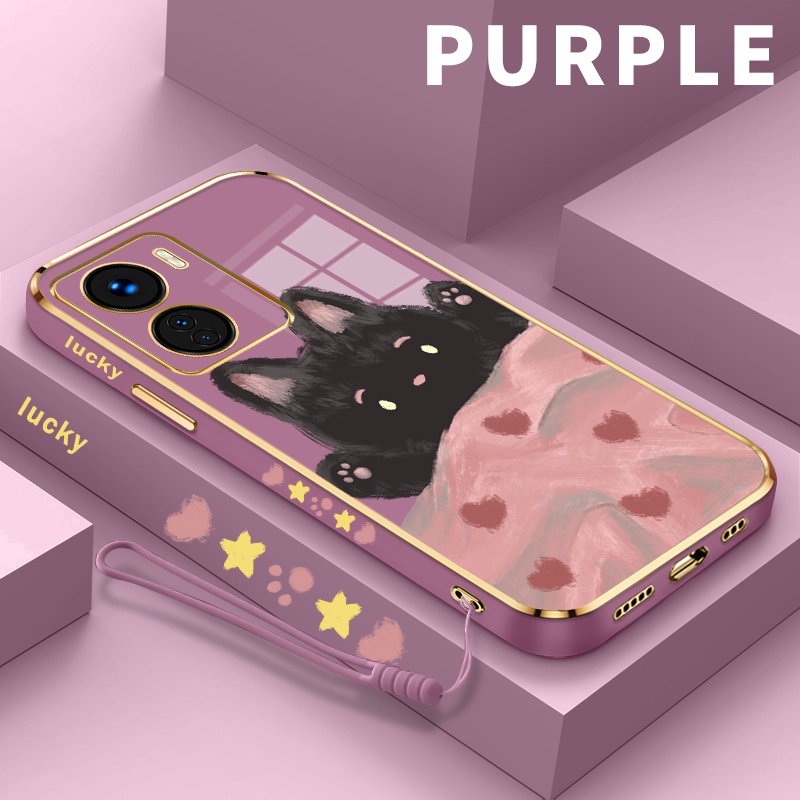 6D Plating Casing Case up For Vivo Y16 Y15 Case up For Vivo Y15a Y15c Y15s vivi Case up For VivoY16 