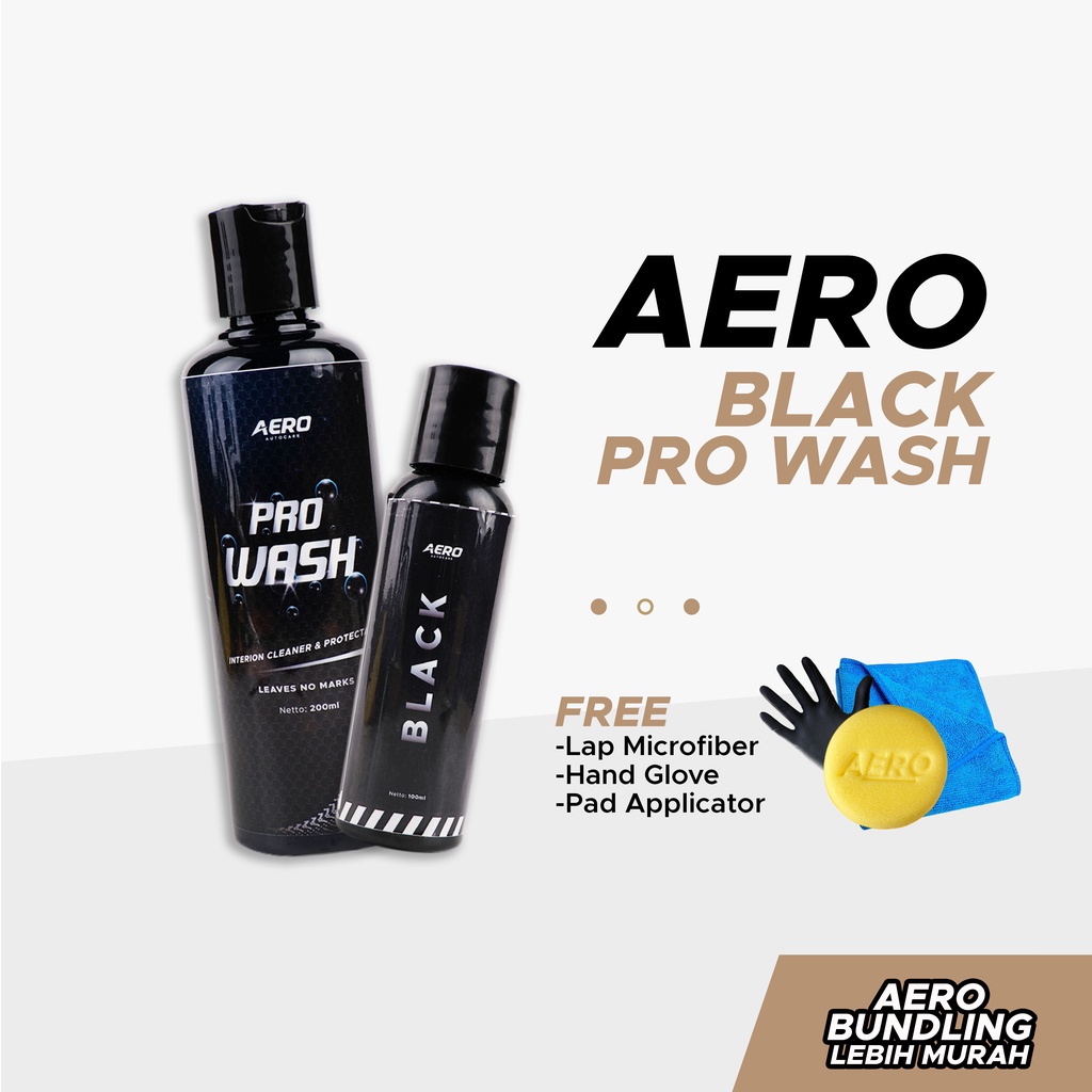 Aero Bundling Aero Black & Aero Wash