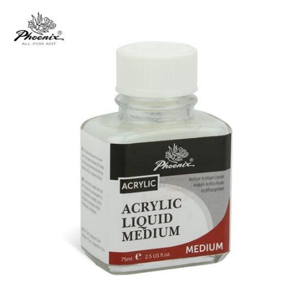 

Phoenix Acrylic Liquid Medium 75 ml Pengencer Cat Lukis Akrilik