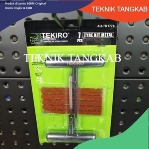 Tekiro Alat Tambal Ban Set Tubles Metal Gg Besi Tyre Kit Metal Murah