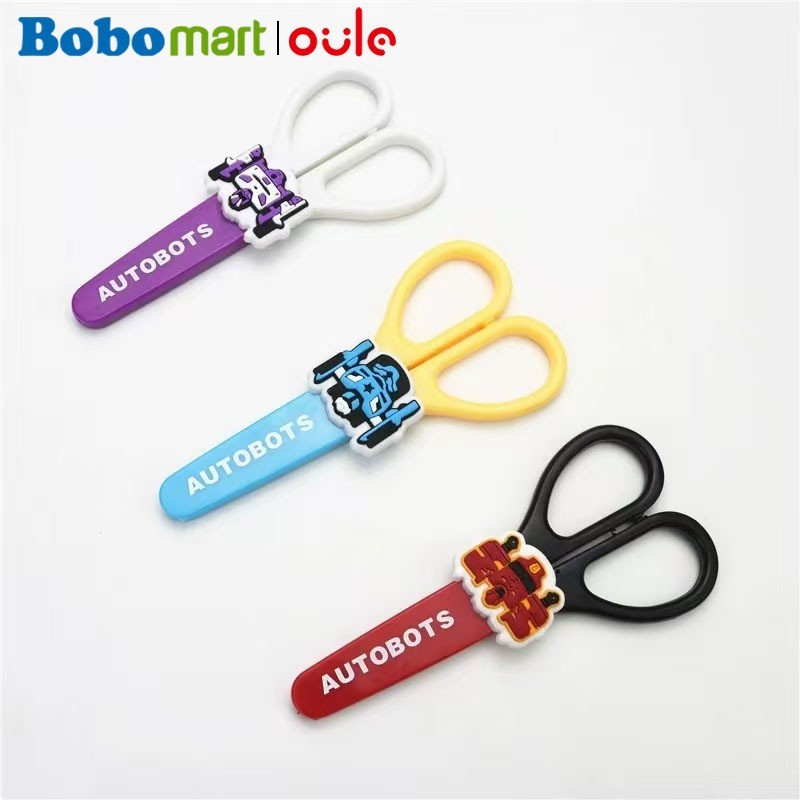 

BOBOMART 1 PCS GUNTING ANAK OU LE OL-2111 GUNTING KERTAS MINI SAFETY PERLENGKAPAN SEKOLAH