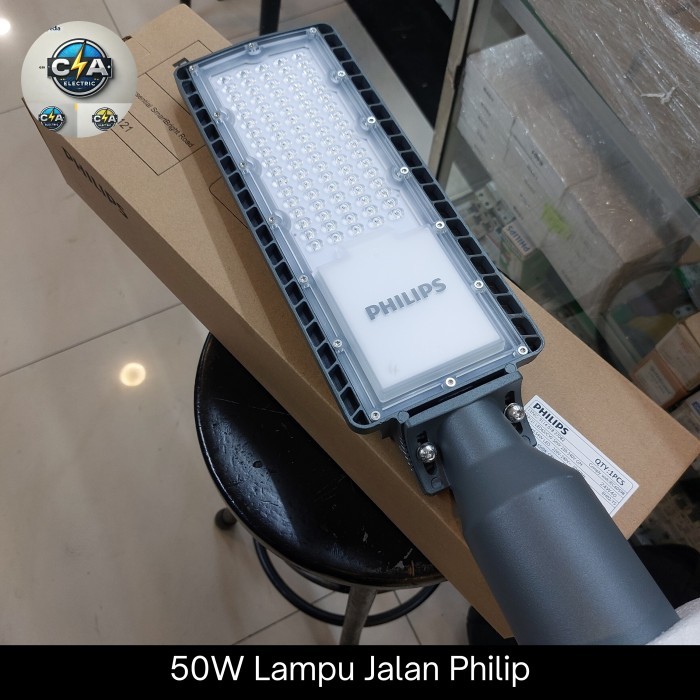 lampu jalan pju philips brp121 brp 121 led65 50w 50 watt