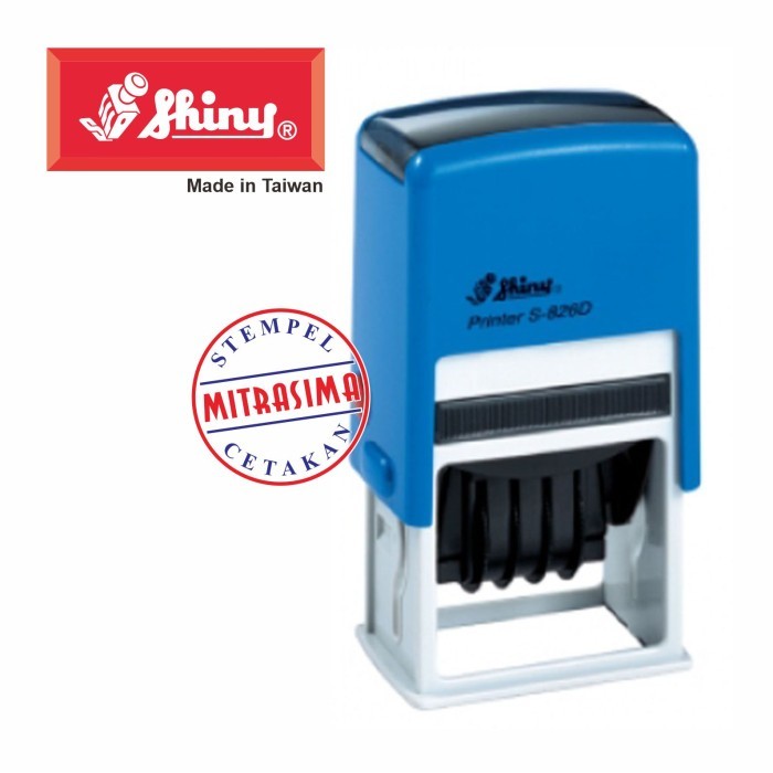 

Stempel Shiny S-826D DIPERIKSA dengan tanggal di tengah