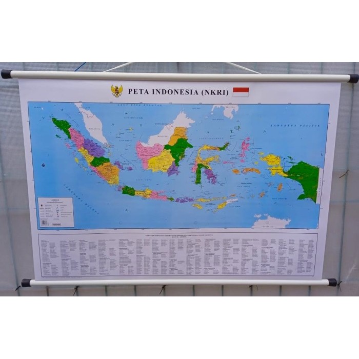 

Peta Indonesia NKRI 102 x 72 cm peta Dinding