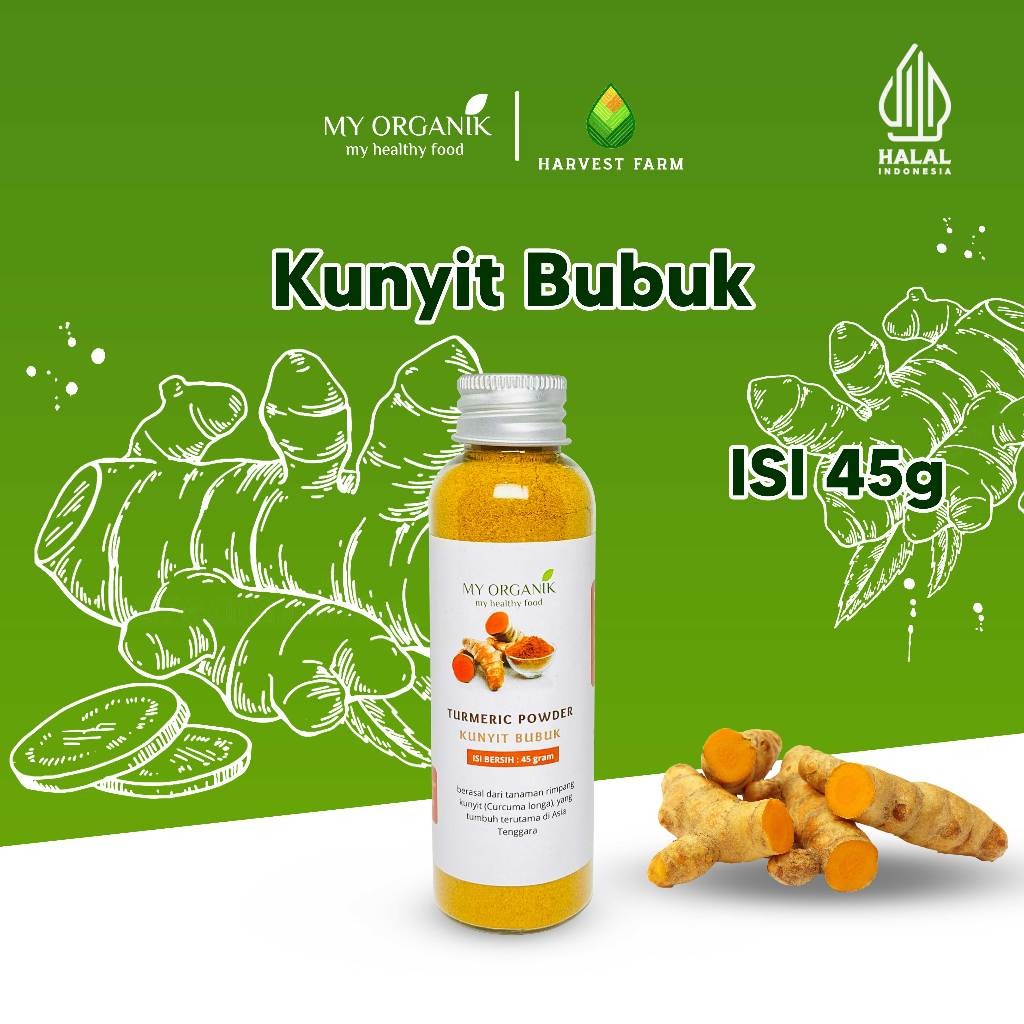 

My Organik Bubuk Kunyit Organic 45 gram