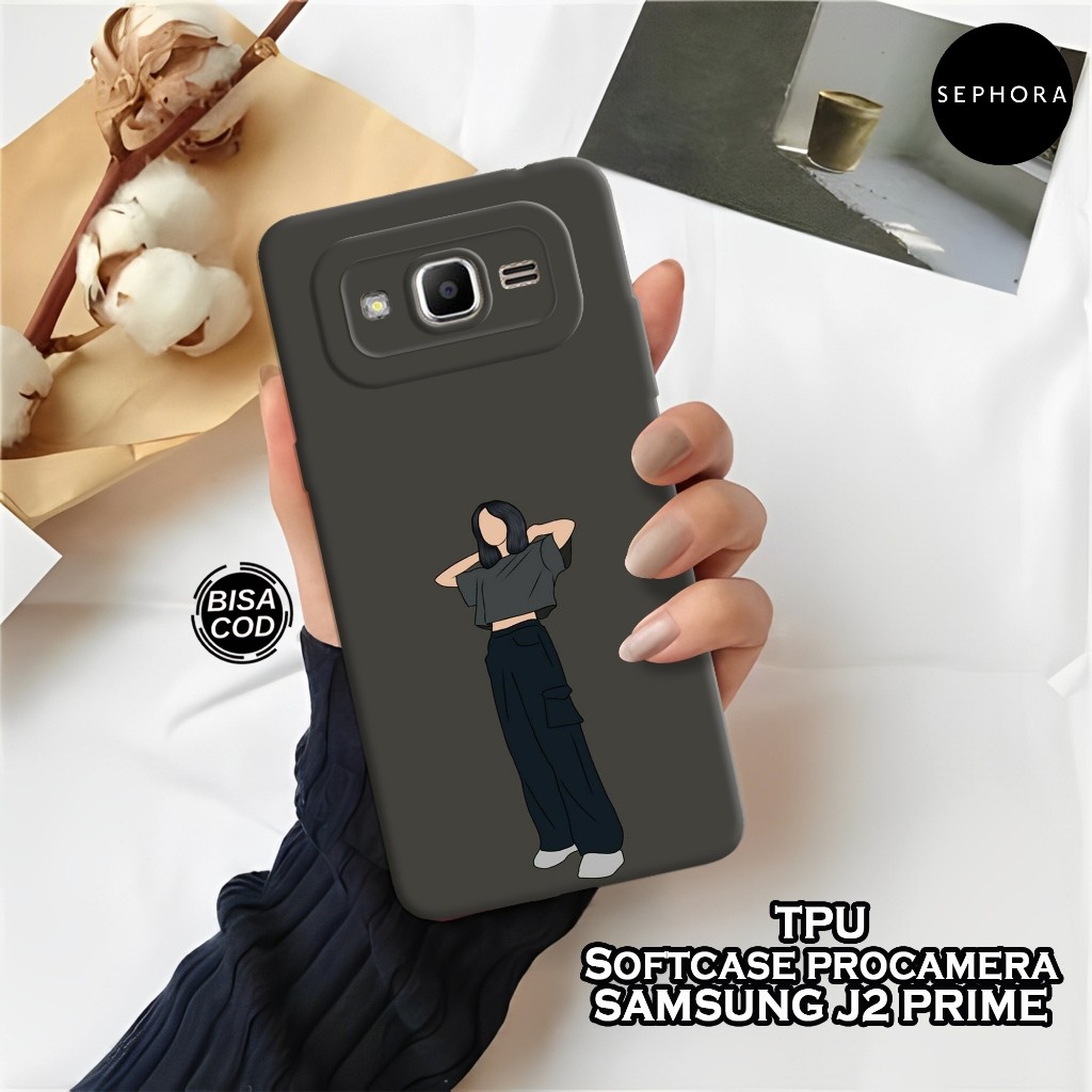 Case Samsung Galaxy J2 Prime 2016 - Fashion Case Cewe - Softcase Samsung Galaxy J2 Prime - Case Pro 