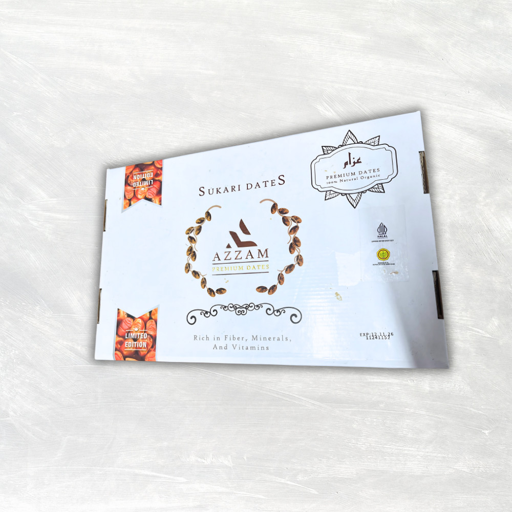 

Kurma Sukari Azzam 3kg (Organik) | 100% ORIGINAL korma qurma qorma khurma khorma dates kurma 3kg 3 kg 3kilogram 3 kilogram sukary sukkary sukarry sukarri sukkari sukari