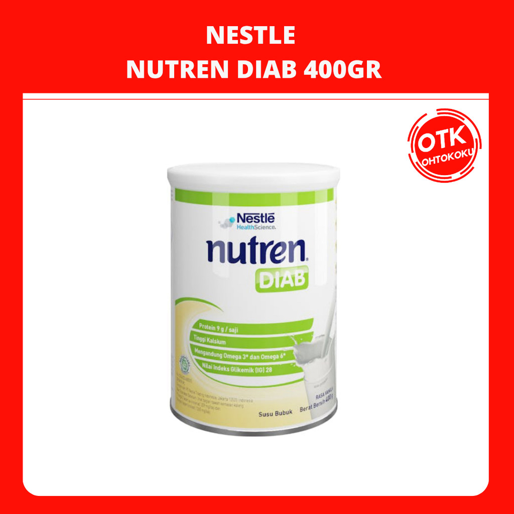 

Nestle Nutren Diab Susu Formula Dewasa 400gr