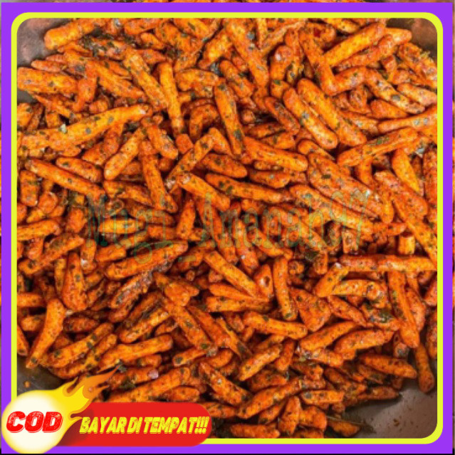

basreng stik 1 kilogram basreng viral pedas daun jeruk gurih