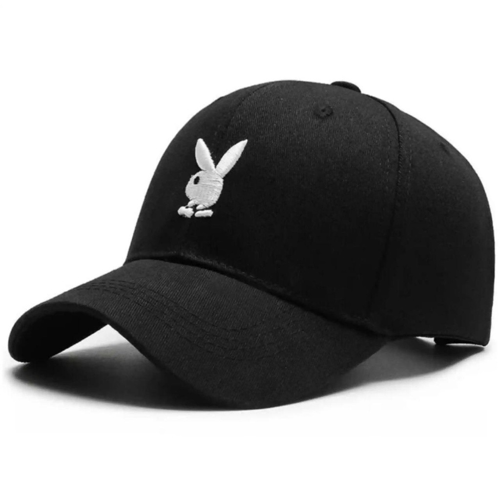 Mdn Official Store - Topi Playboy Pria Wanita Import Terbaru/ Topi Baseball Unisex Bordir Timbul Mur