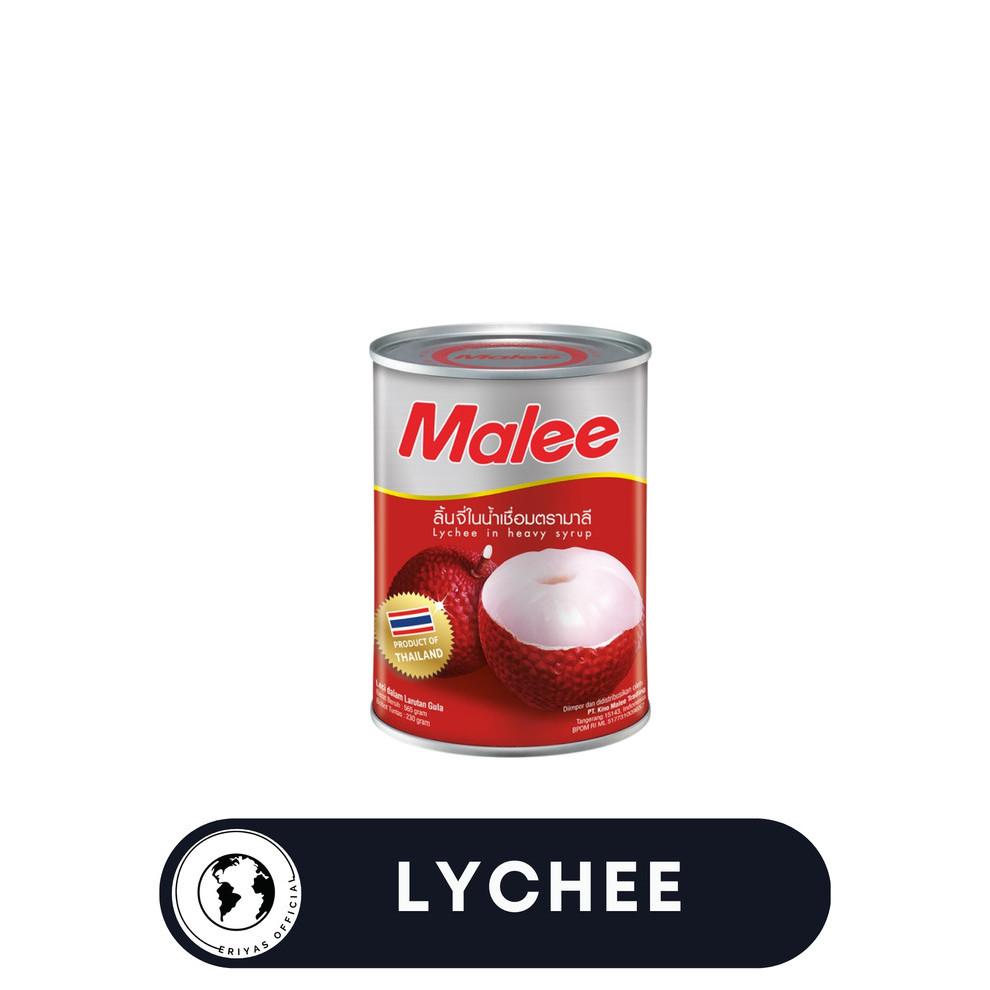 

Buah Kaleng Malee Canned Fruit 565gr 1 Dus - Leci