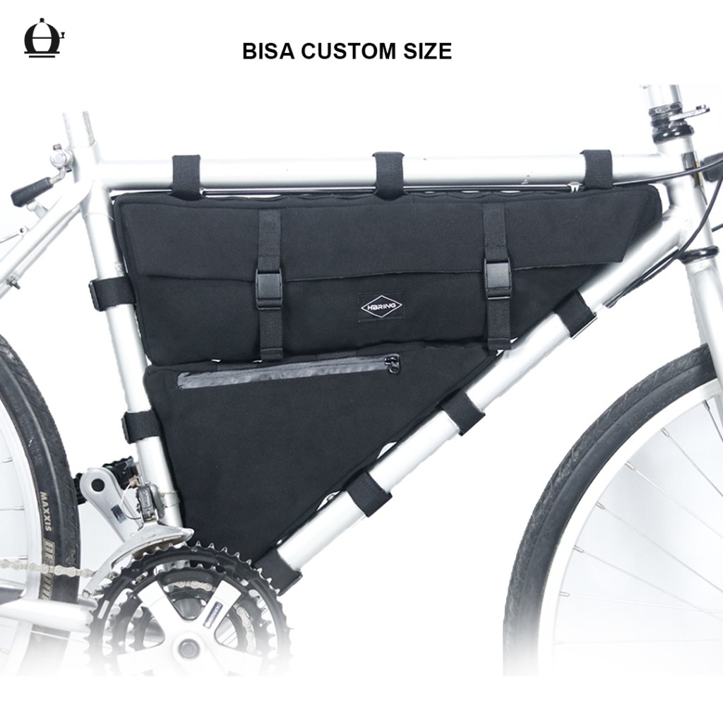 sepeda federal custom frame bag waterproof commuter bike gravel gamta