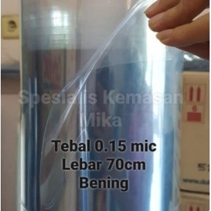 MF✨Mika kaku Meteran Tebal 0.15 Mic Utk Kotak Seserahan Souvenir Dll.