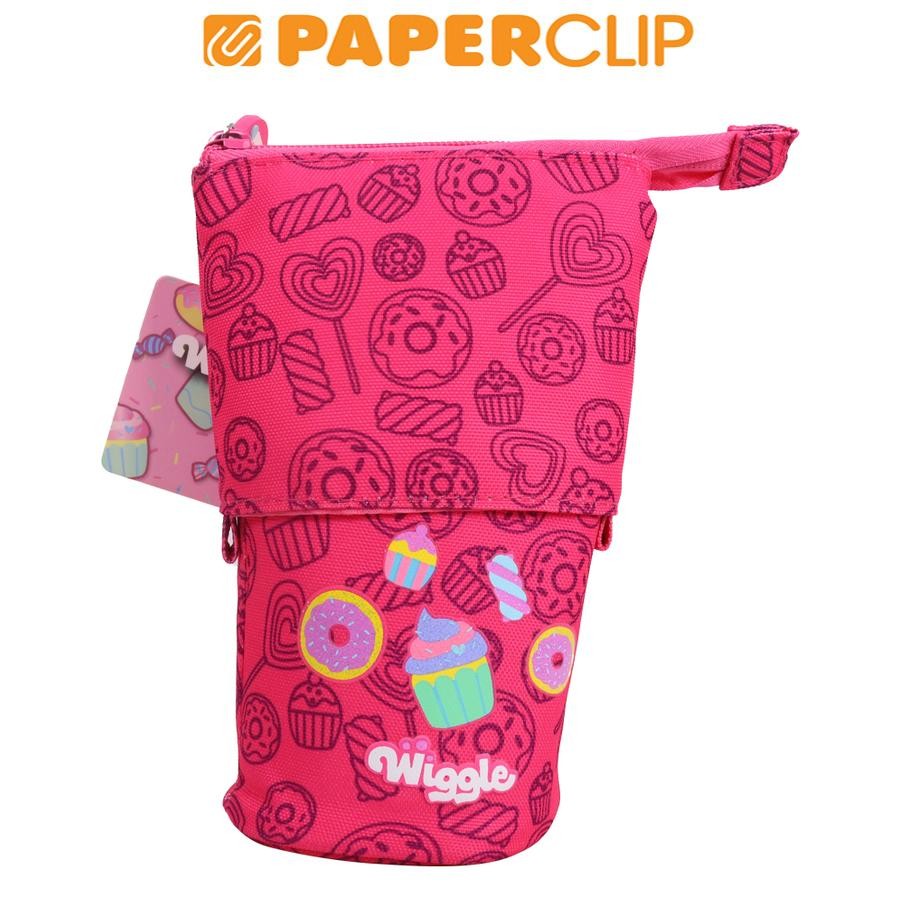 

TEMPAT PENSIL / PEN CASE KAIN WIGGLE STAND - SWEET