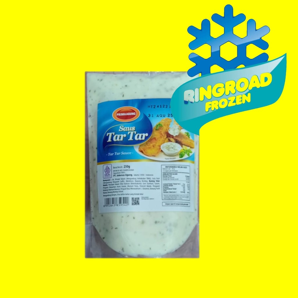

PRIMA AGUNG SAUS TAR TAR 250 GR