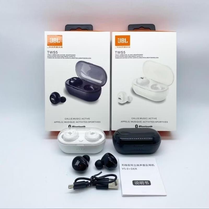 Headset bluetooth JBL TWS 5 wireless earphones TWS 5