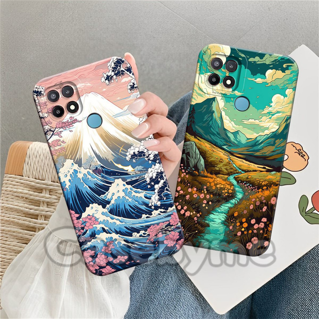 [Sf1] Softcase Oppo A15/A15s/A35 Aesthetic panorama Case - Case hp - Prokamera Case - Case Oppo - Ca