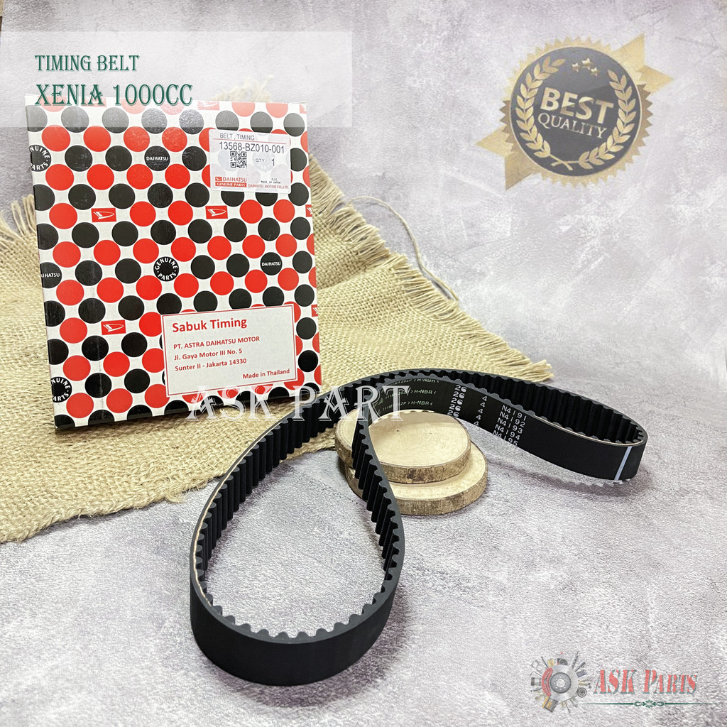 TIMING BELT SABUK TALI KIPAS DAIHATSU XENIA 1.0 1000CC