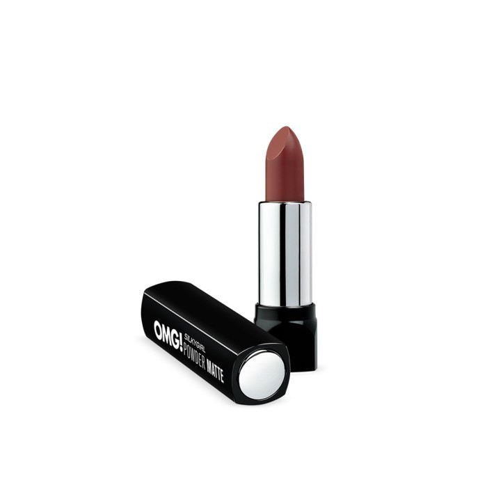 ✔VN.KIA✔ - TERLARIS SilkyGirl OMG Powder Matte Lipcolor Series Lipstick Matte Tahan Lama - 05 Rosewo