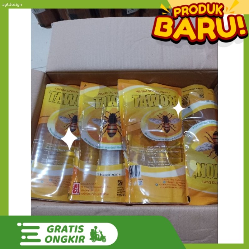 

PAKET MURAH 2 PCS Minyak Goreng Tawon Refill 900ml