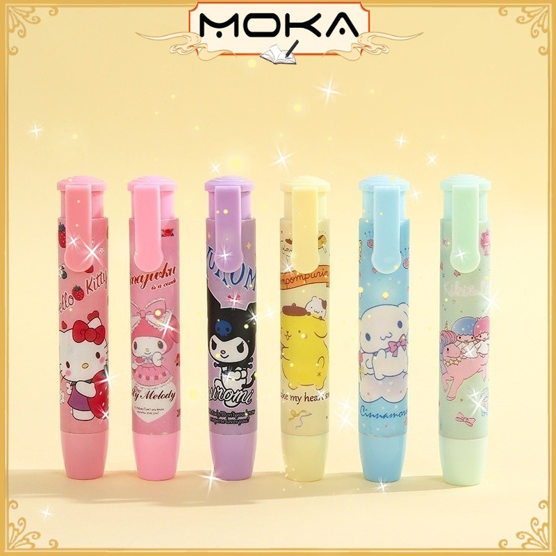 

MOKA PENGHAPUS PENSIL MEKANIK MOTIF KARTUN LUCU / MECHANIC ERASER FOR PENCIL MKA206