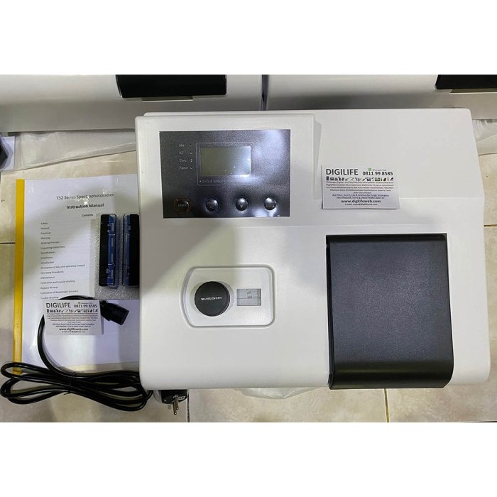 UV Visible Spectrophotometer UV-752N Vis Spektrofotometer Lab UV752N