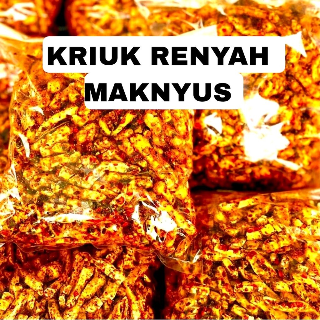 

Basreng pedas bandung kemasan 250gr 500gr 1kg kriuk gurih renyah