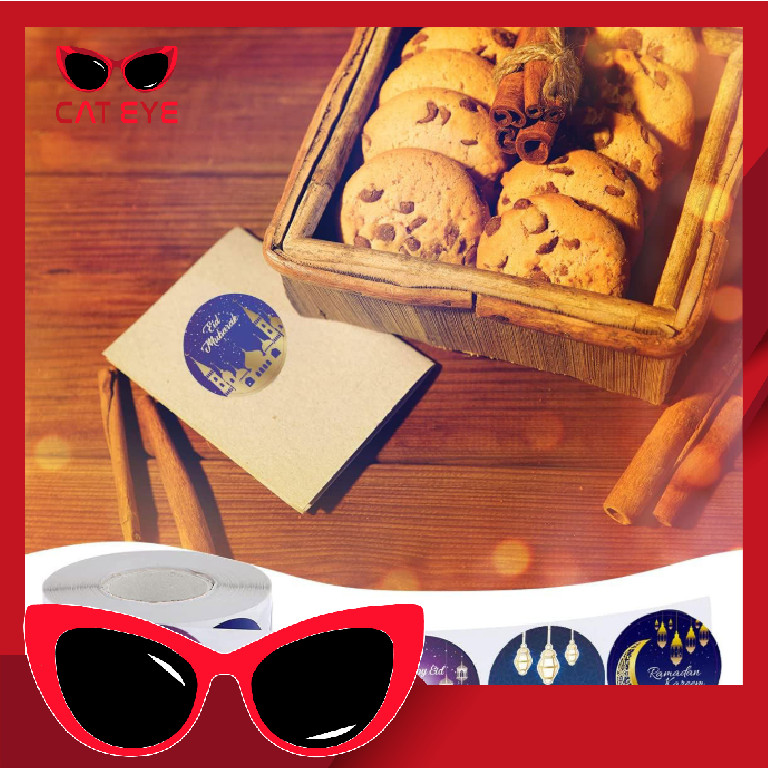 

PROMO - 6518 Stiker Bulat Kemasan Parcel / 1 Roll isi 500 Pcs Stiker / Stiker Label Idul Fitri / Stiker Hampers Lebaran Idul Fitri