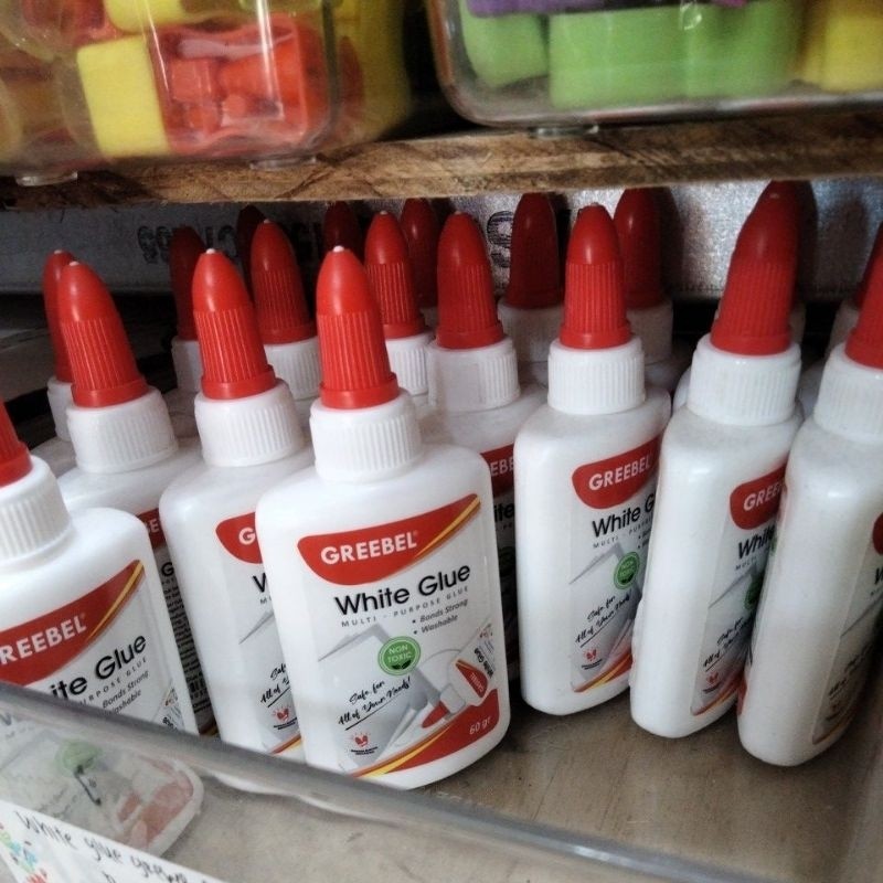 

white glue/lem fox greebel putih 60gr