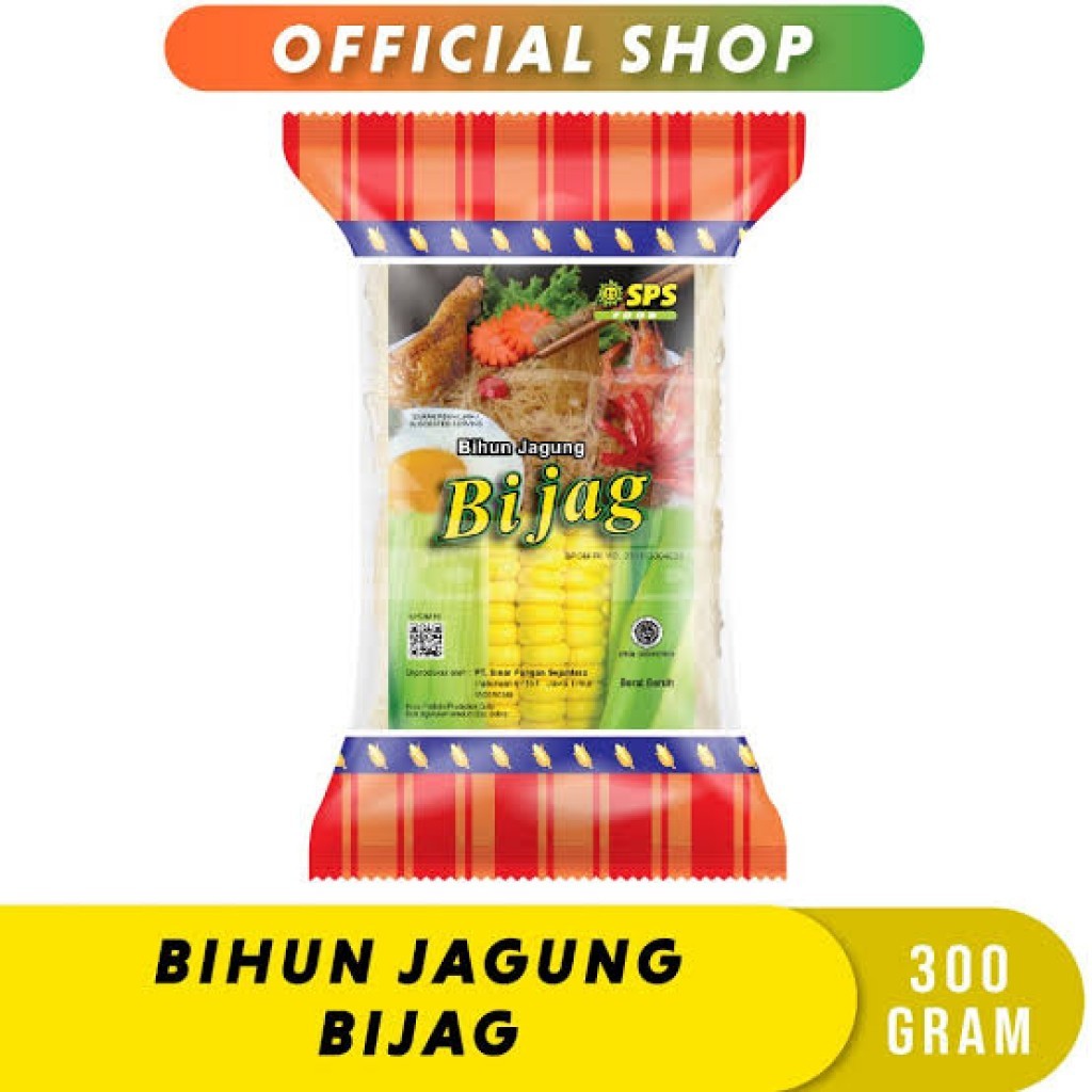 

[Bihun] SPS BiJag Bihun Jagung | Kemasan Merah 300gr