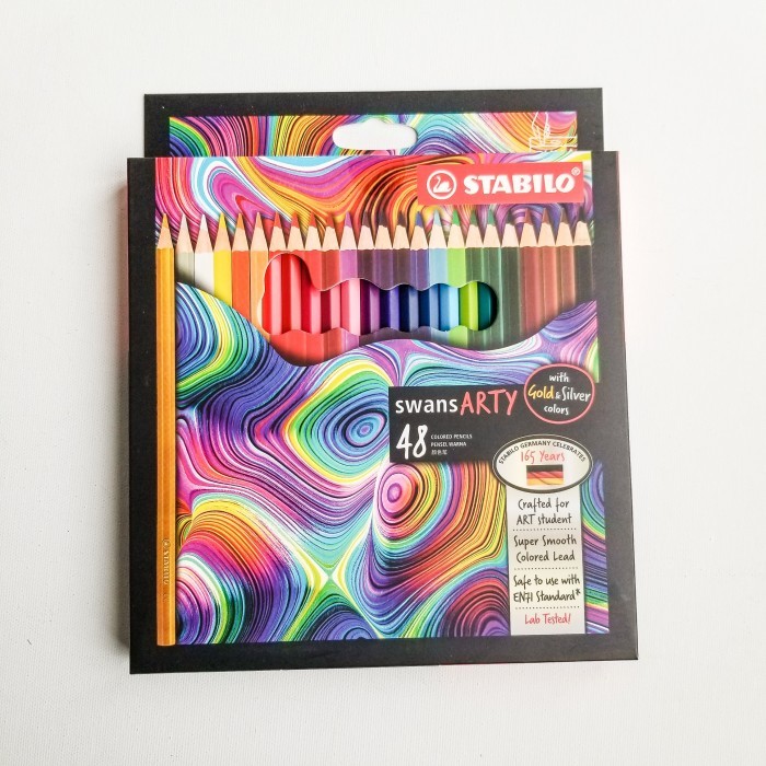 

Pensil Warna Stabilo Swans ARTY 12/24/36/48 | Pensil Warna - 12c ARTSY