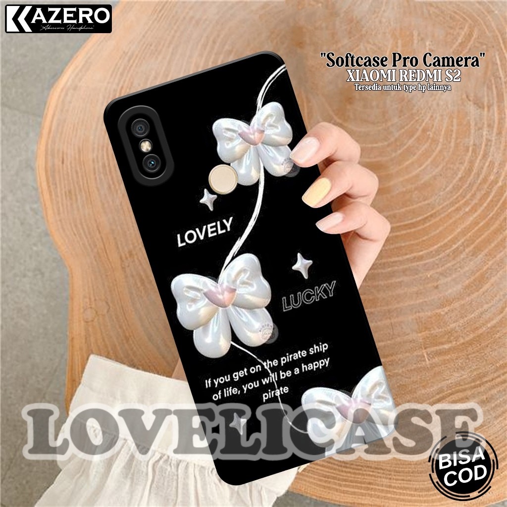 Softcase Hp Xiaomi Redmi S2 Terbaru Fashion Case Aesthetic Case Xiaomi Redmi S2 Silikon Pro Camera C