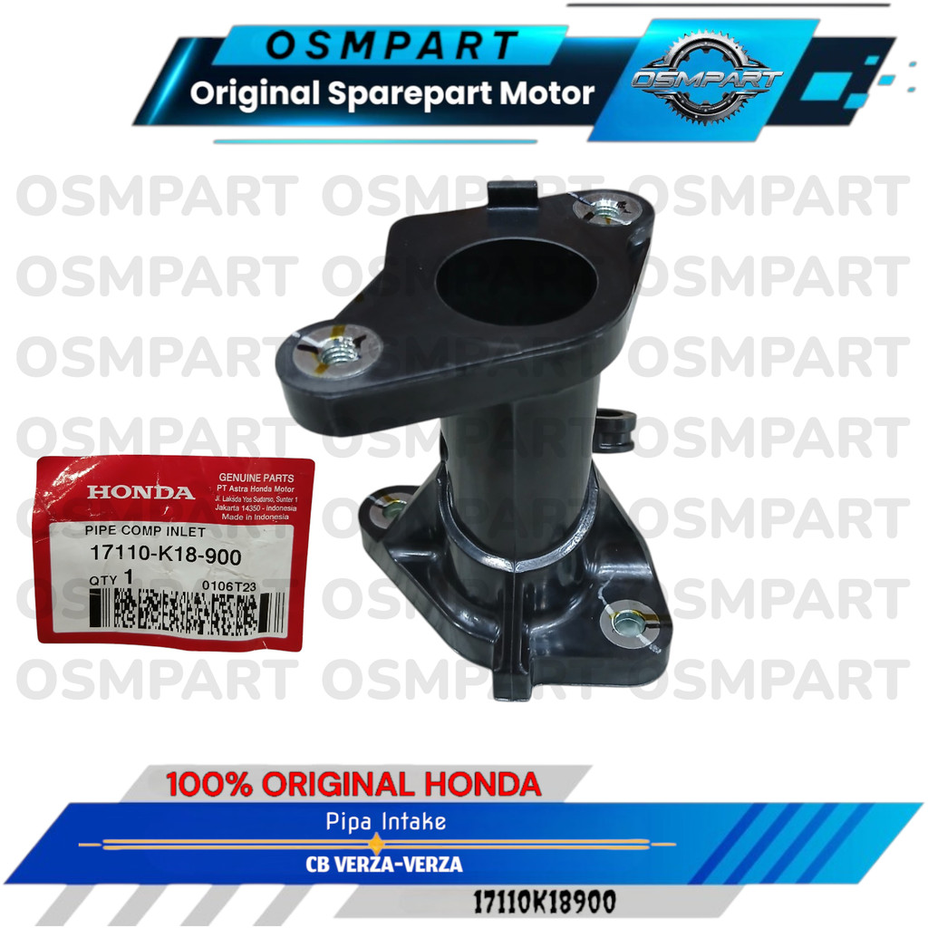 INTAKE INTEK MANIPUL MANIPOL VERZA 150 CB150 VERZA AHM  17110K18900