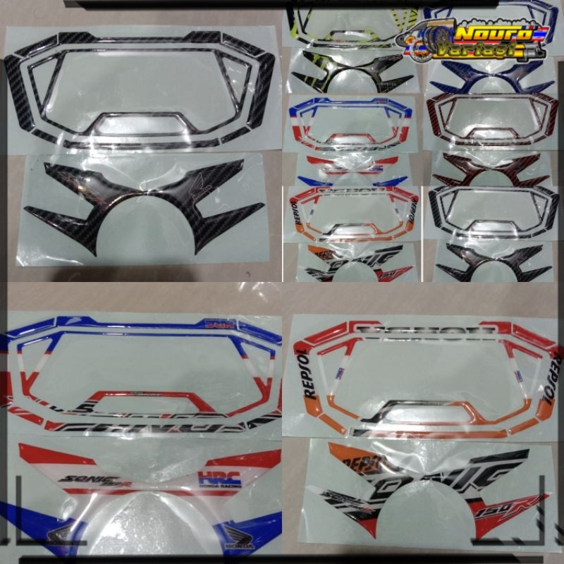 Aksesoris motor STIKER TIMBUL HONDA SONIC 150R STICKER SONIC 150