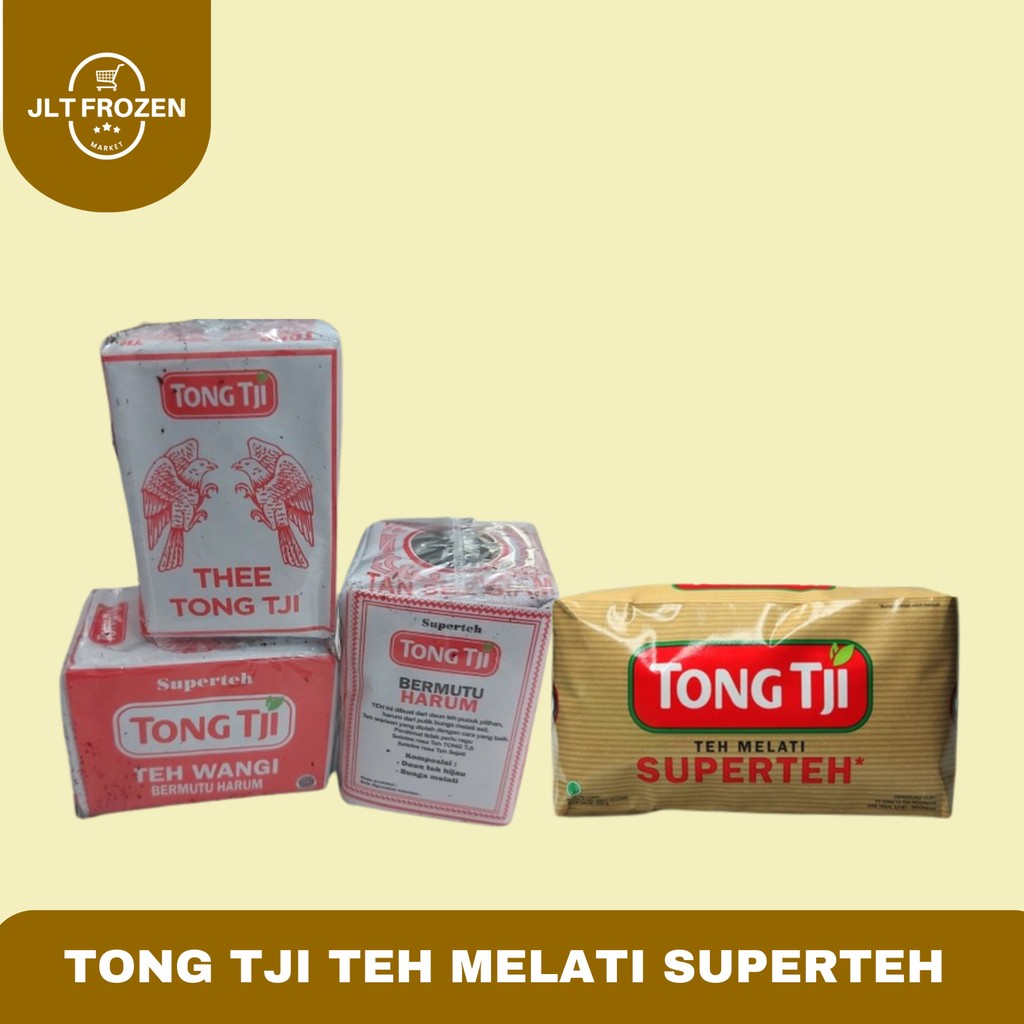 

Tong Tji Jasmine Tea Super / Teh Melati / Teh Seduh 40g / 80g/ 250g