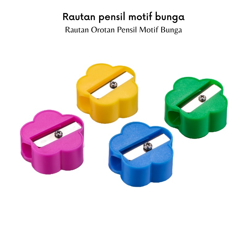 

ADZ-G203-Rautan Pensil Motif Bunga Serutan Pengserut Peraut Seliver Seliper Perlengkapan Sekolah