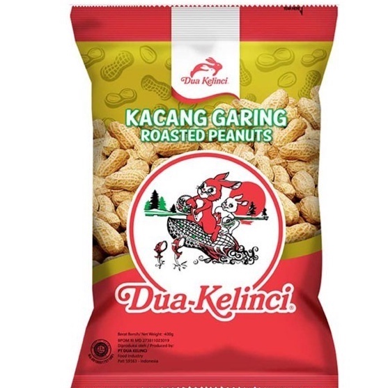 

Kacang Garing Dua Kelinci kacang kulit 145 Gram ORIGINAL