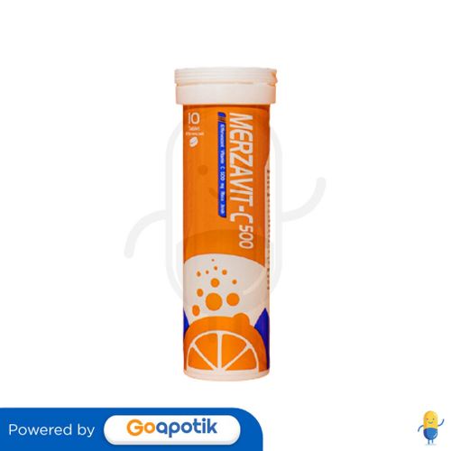 Merzavit-C 500 Tube 10 Tablet Effervescent