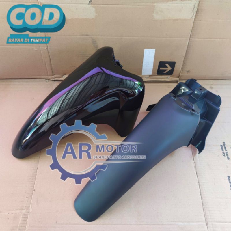 SPAKBOR DEPAN SUPRA X 125 LAMA / KARISMA X/D HITAM