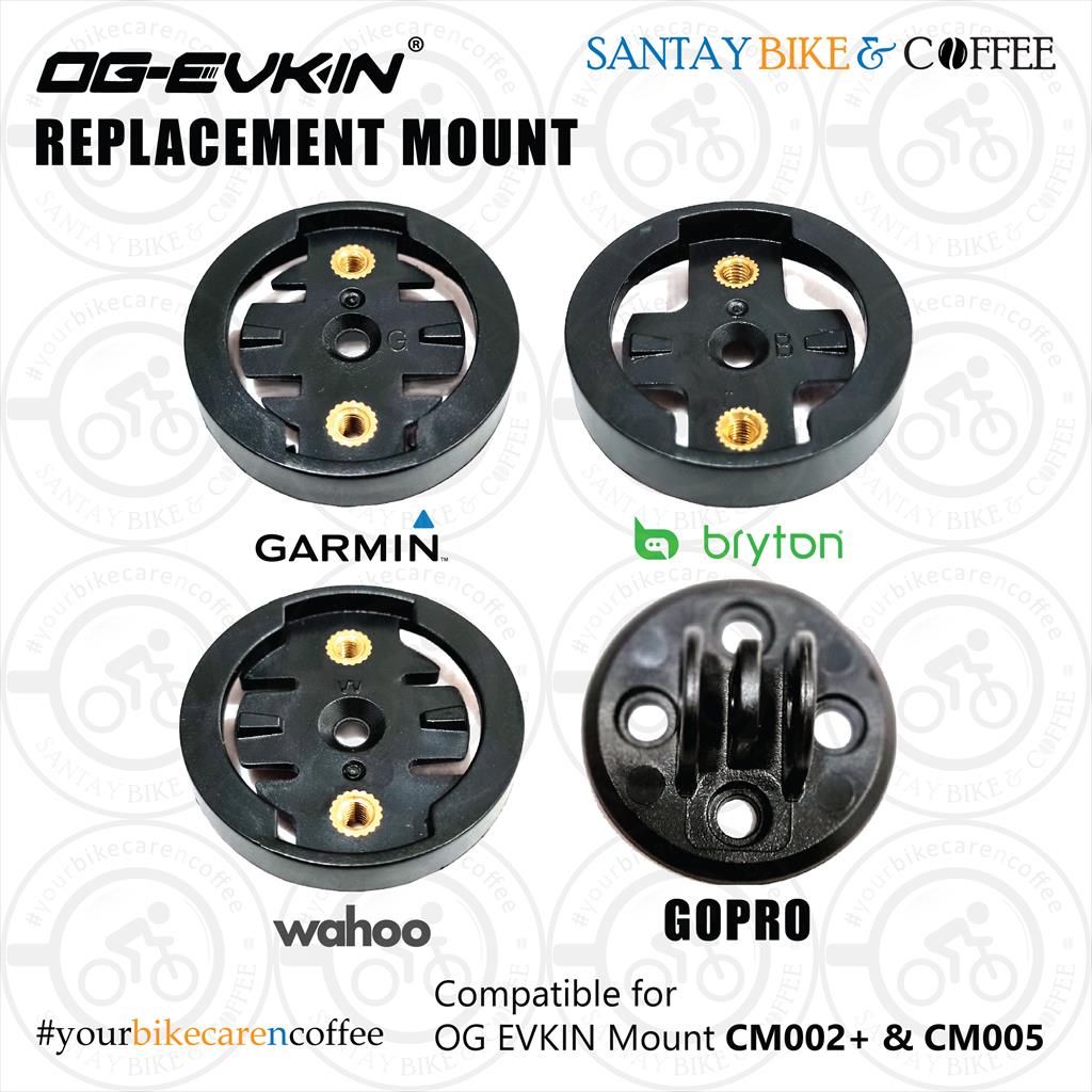 Cyclocomp Replacement Mount untuk Garmin Bryton Wahoo Gopro