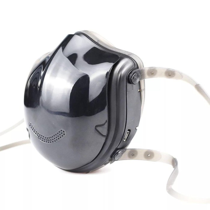 ✨LARIS✨ -Masker Elektrik Purifier with Hepa Filter/ Masker Anti Debu dan Virus - White