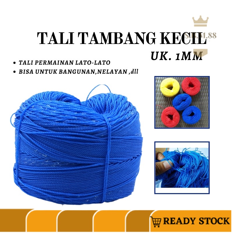 

SM88 - Tali Latto-Latto - Tali Tambang Latto-Latto - Tali Tambang Kecil 1mm