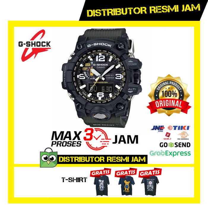 GShock GWG-1000-1A3DR GWG-1000 GWG1000 Garansi Resmi 2 Tahun