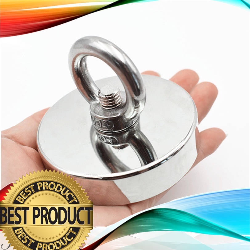 Touchstore1 Maknit Neodimium Magnet Neodymium Super Kuat Model Bulat 50-200KG Besar