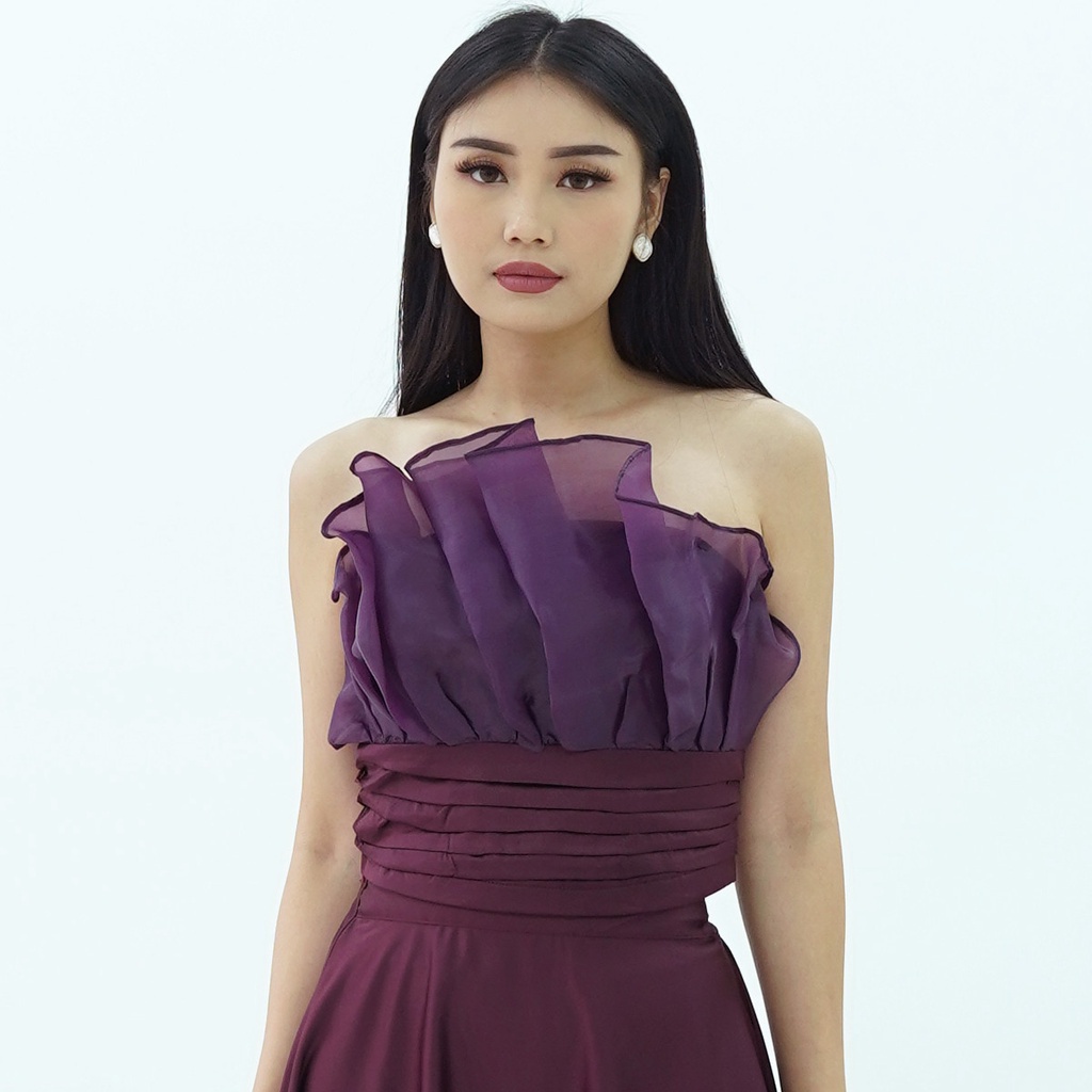 Organza Top Kombinasi Byenori