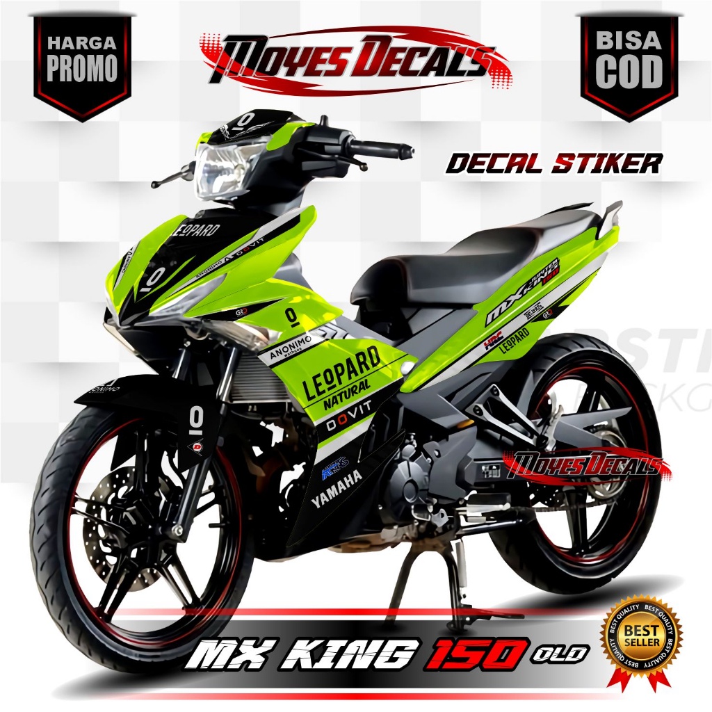 Decal Stiker Variasi Mx King 150 Old V1 Dekal Mx King Old Fullbody
