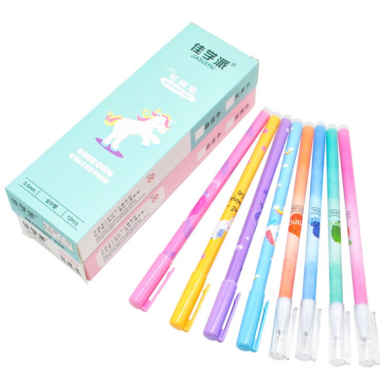 

1 LUSIN PEN HAPUS GEL MOTIF UNICORN LUCU IMUT / PULPEN HAPUS