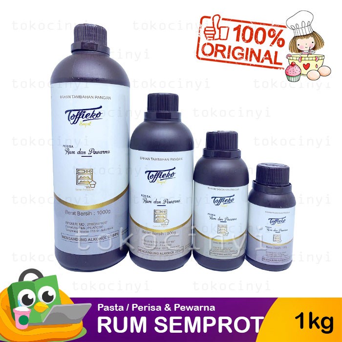 

Termurah [ Best Seller ] Toffieco Perisa Rum / Rhum Semprot 1 kg